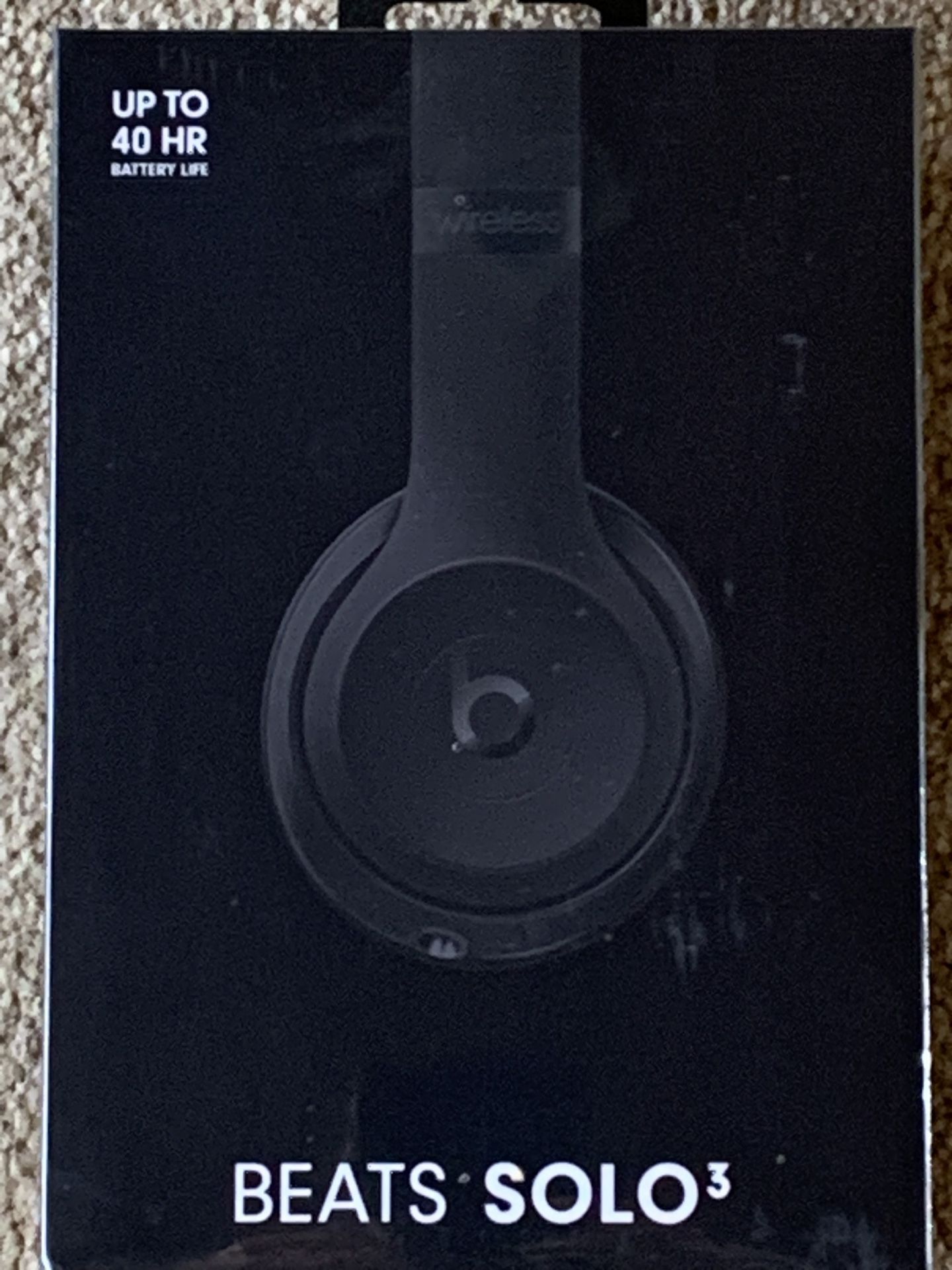 Beats By Dr. Dre Solo3 Noise Cancellation Headphones Black