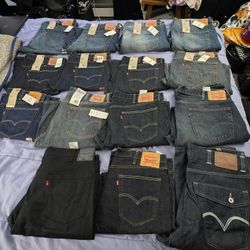 New Levi Jeans 40x30 $40 Ea Or Best Offer