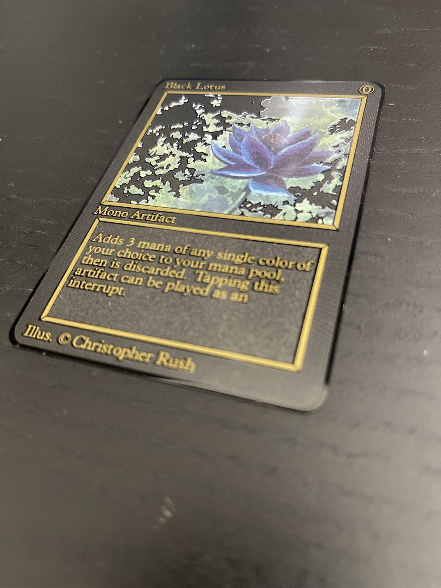 Black Metal Black Lotus MTG Magic Card for Sale in Burbank, CA OfferUp