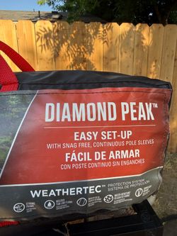 Coleman 4 person tent.