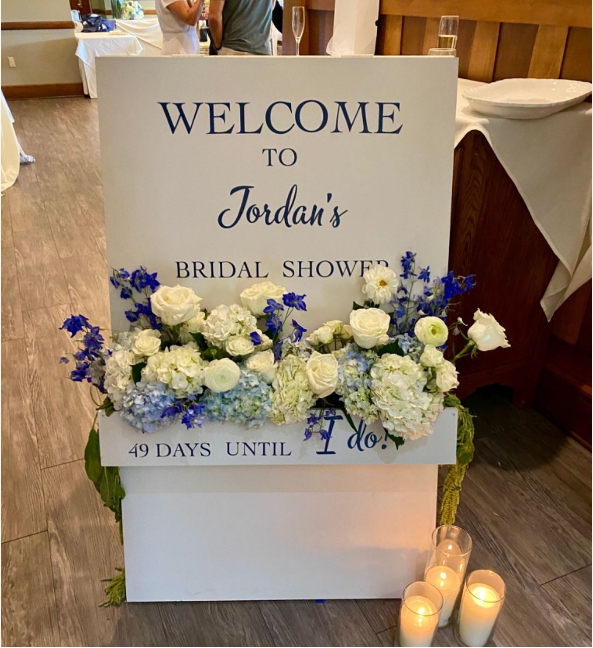 Flower Sign Sandwich Board