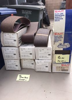Sandpaper belt