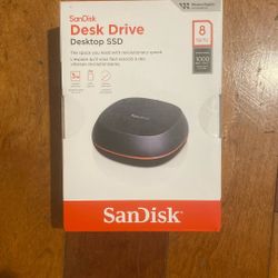 *Brand New*SanDisk Desk Drive Desktop SSD 8tb