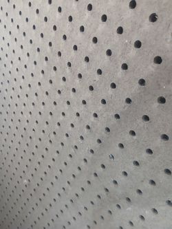 Grey Heavy Pegboard