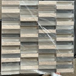 Mosaic glass & stone Tile 