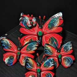 Garden Decor 4 Piece Butterfly Set