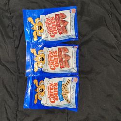 Dog treats trade for cat treats.