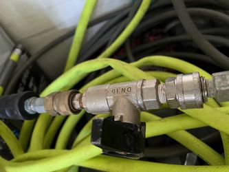 Professional & Detailed 100FT Yamatic 3/8" Pressure Washer Hose (4200 PSI) + DN10 Ball Valve!