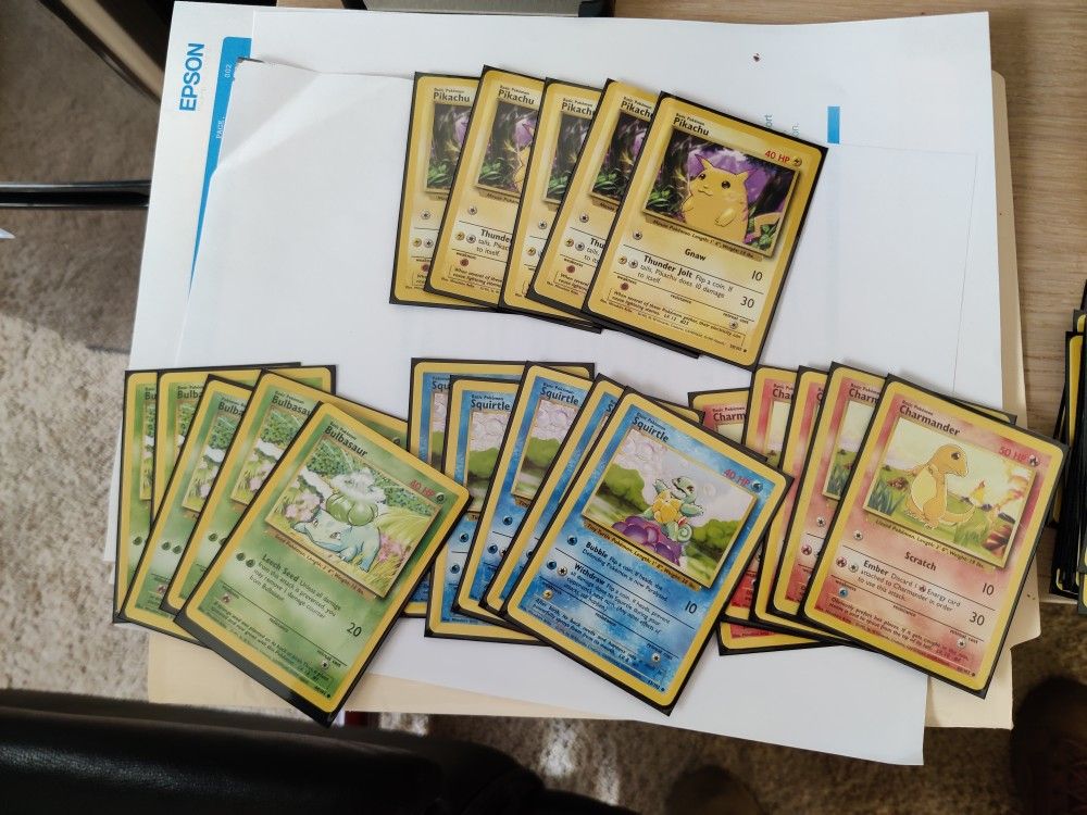 Base Set Unlimited starters