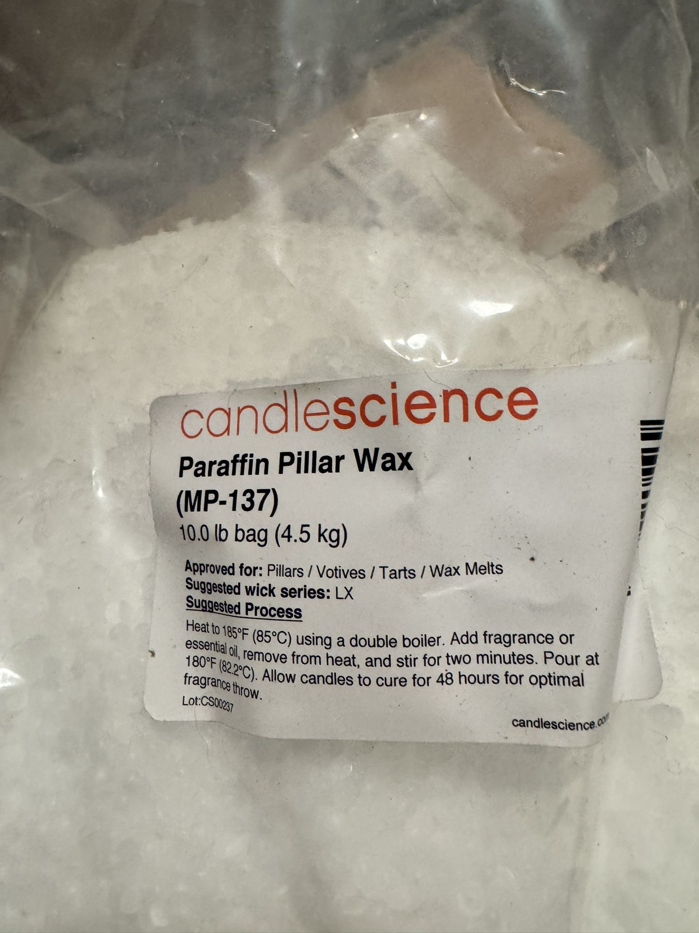 Paraffin Pillar Wax 