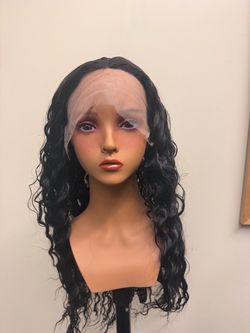 Premium synthetic wig front lace new # 1