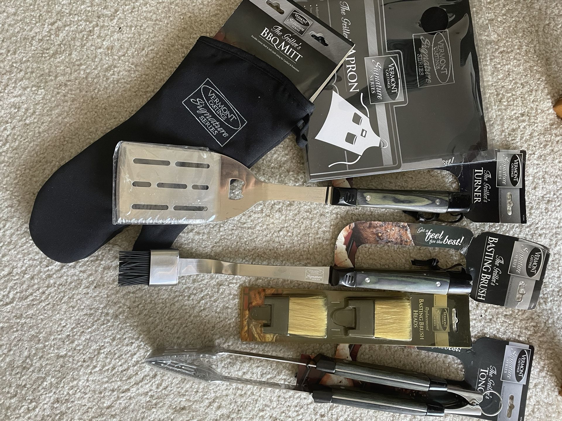 Vermont Castings Grill Tools- Fathers Days Here-  6 Pc / Grilling Season Is Here