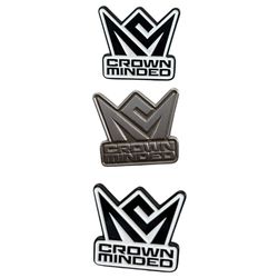 Crown Minded Set Of 3 Hat Pins