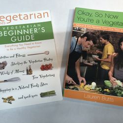 Vegetarian Books, Set Of Two