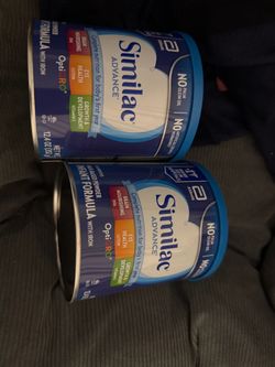 Similac advanced blue can