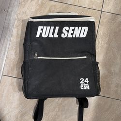 Full Send 24 can cooler backpack