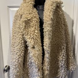 Teddy Coat Size l