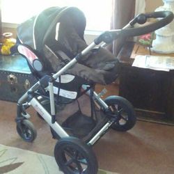 Britax Aluminum VIGOUR Stroller w/Britax Companion infant
