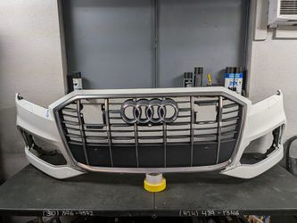 2020-2021-2022 AUDI Q7 FRONT BUMPER COVER OEM #9277