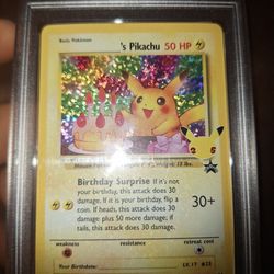 Pokemon Cards LOT psa 10 Pikachu