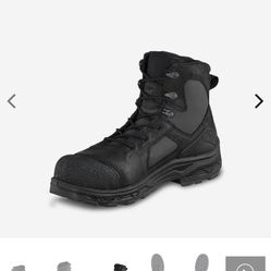 SIZE 9 IRISH SETTER BY RED WING WATERPROOF LEATHER SAFETY TOE BOOTS BRAND NEW 