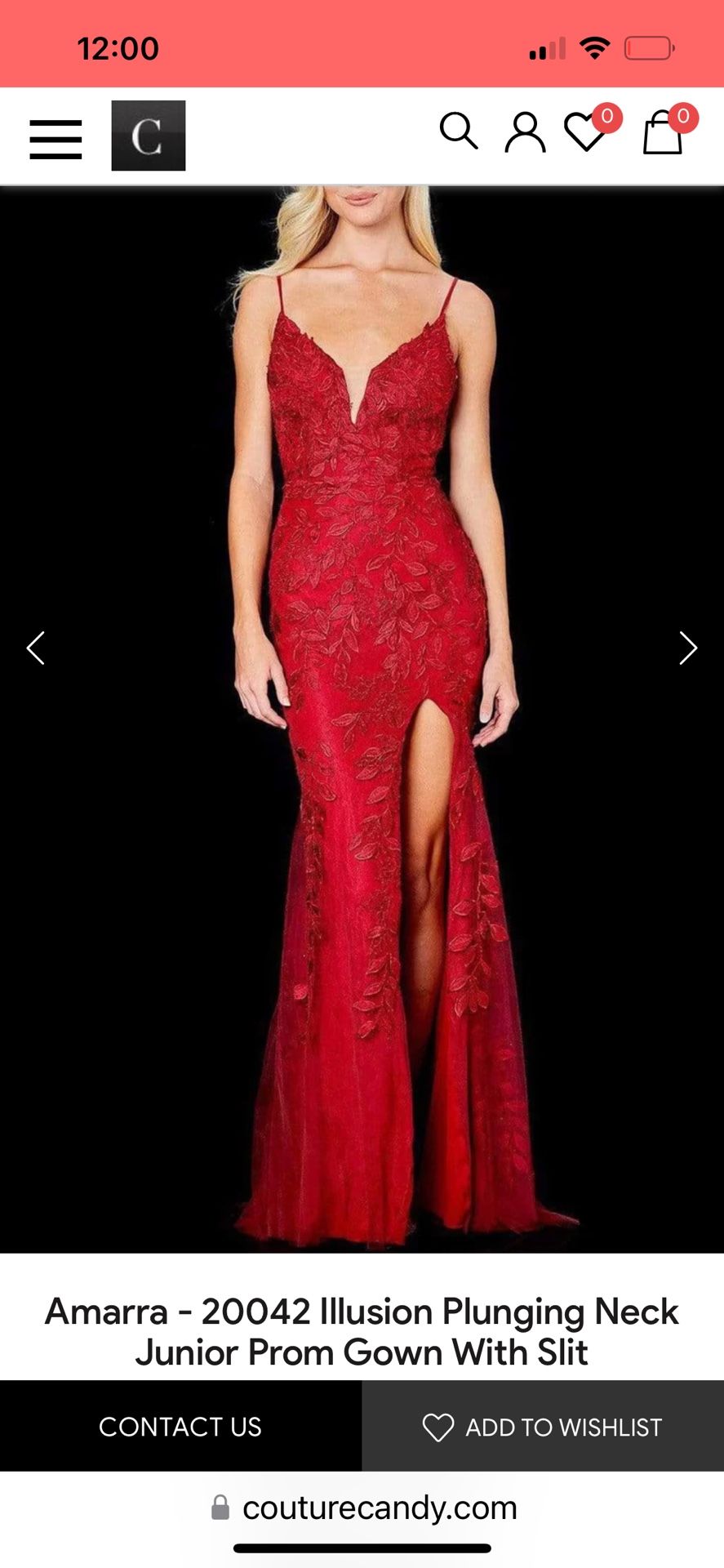 Amarra Prom Dress