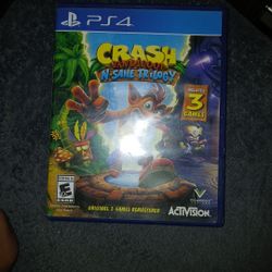 Crash Bandicoot N Sane Trilogy PS4 Game 