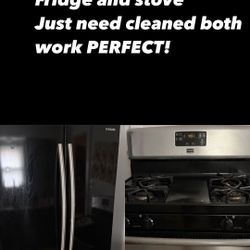 Fridge & Stove 