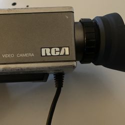 Vintage RCA Color Video Camera Model CC016 - UNTESTED