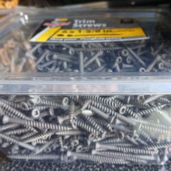 New 5Lbs Box Trim Screws. 