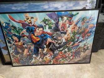 Framed posters, DC/ Marvel/ Dead Space 2