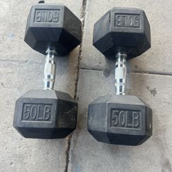 50lb Dumbbells 