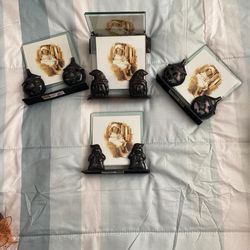 Halloween Frames Iron ghost ,witch, pumpkins