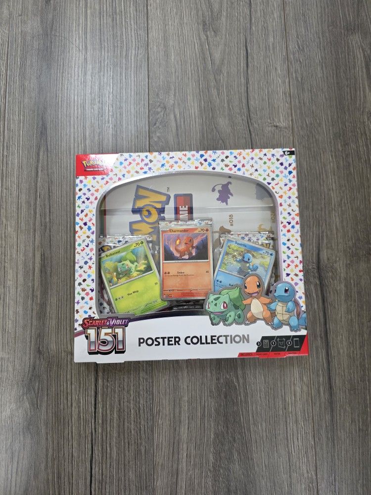 Pokemon Scarlet & Violet 151 Poster Collection Box