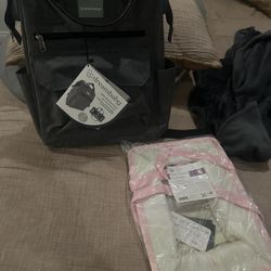 Diaper Bag & Baby Diaper Organizer 