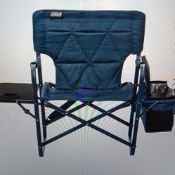 Flex N Go outdoor folding chair with table and cooler