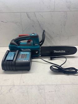  Makita XCU06Z LXT 10" Chainsaw Kit  – 18V – 4.0Ah Battery (PO1016035)- Very Good Condition