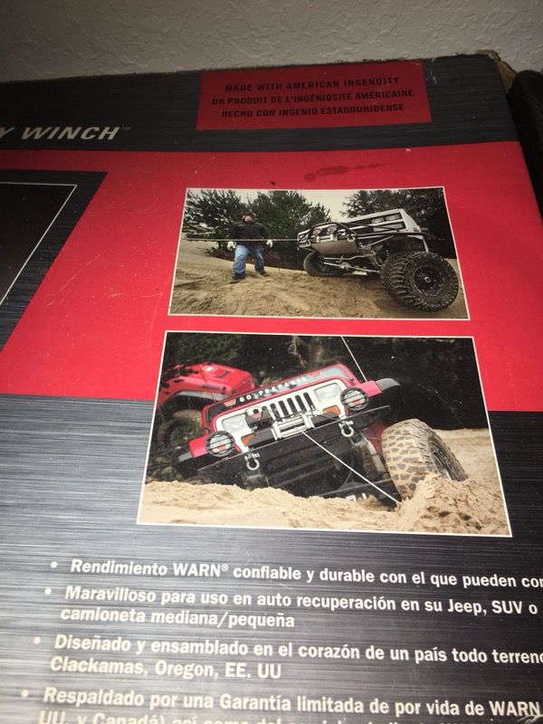 Warn 8000 winch