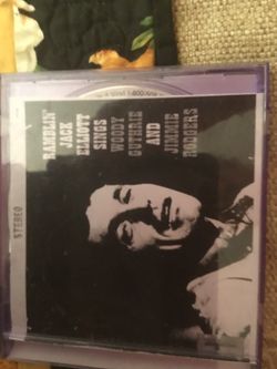 Autographed cd by Rambling Jack Elliot