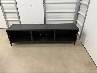IKEA  espresso brown tv storage unit