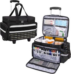 Rolling medical bag