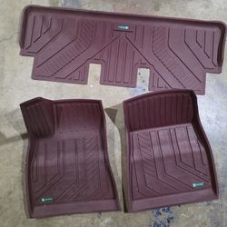Rubber Floor Mat Set Tesla 3 2024+
