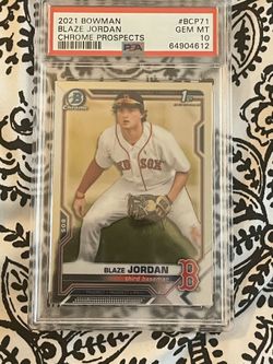 Blaze Jordan 1st Chrome Psa 10