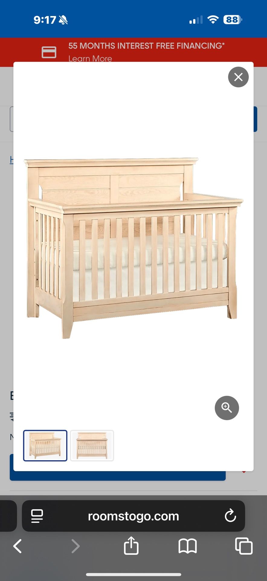 Baby Cache Crib and dresser