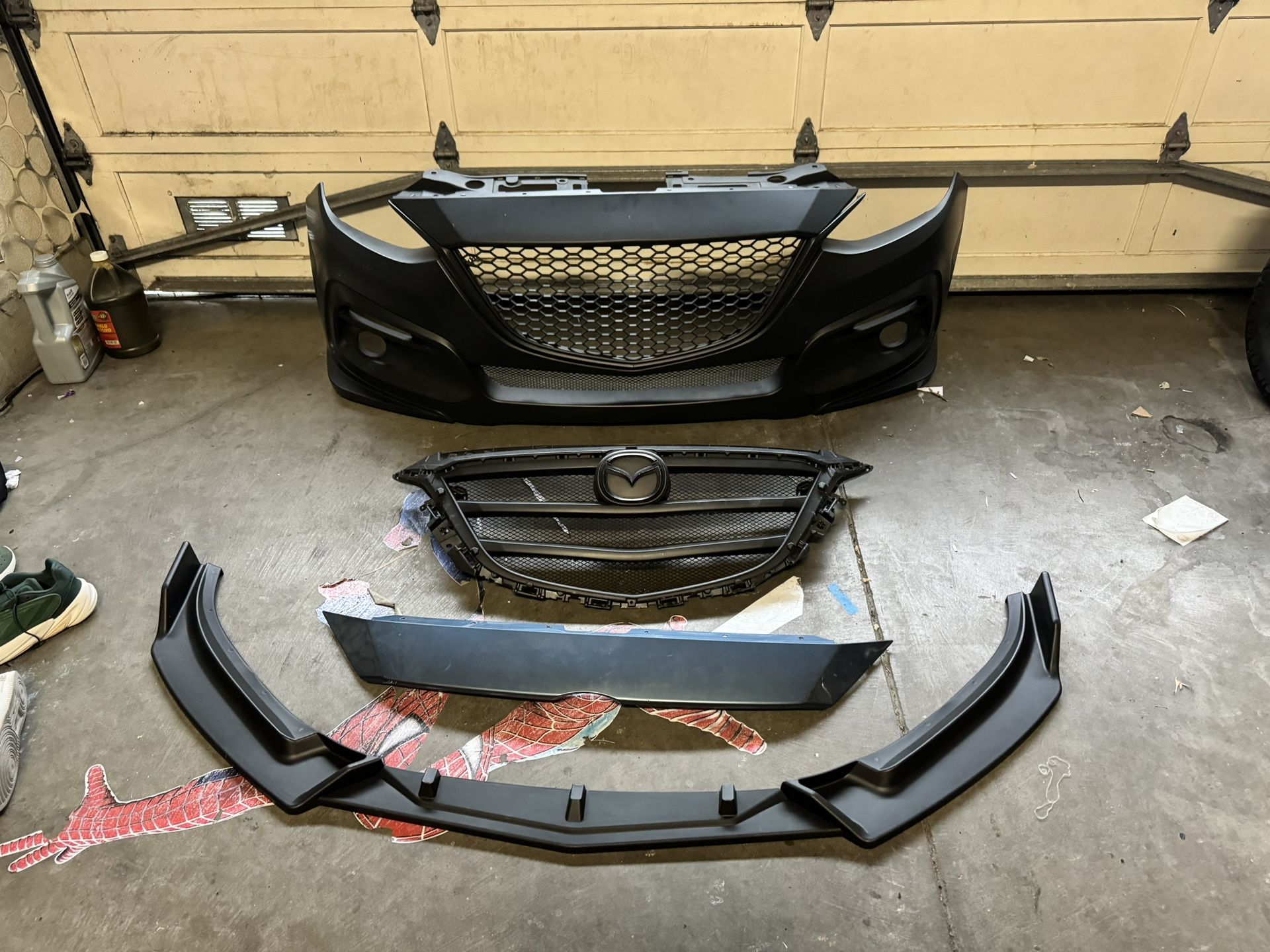 Mazda 3 2014-2018 2.0L Knightsport Front Bumper