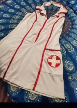 Federicks of Hollywood Nurse Halloween Costume Dress
