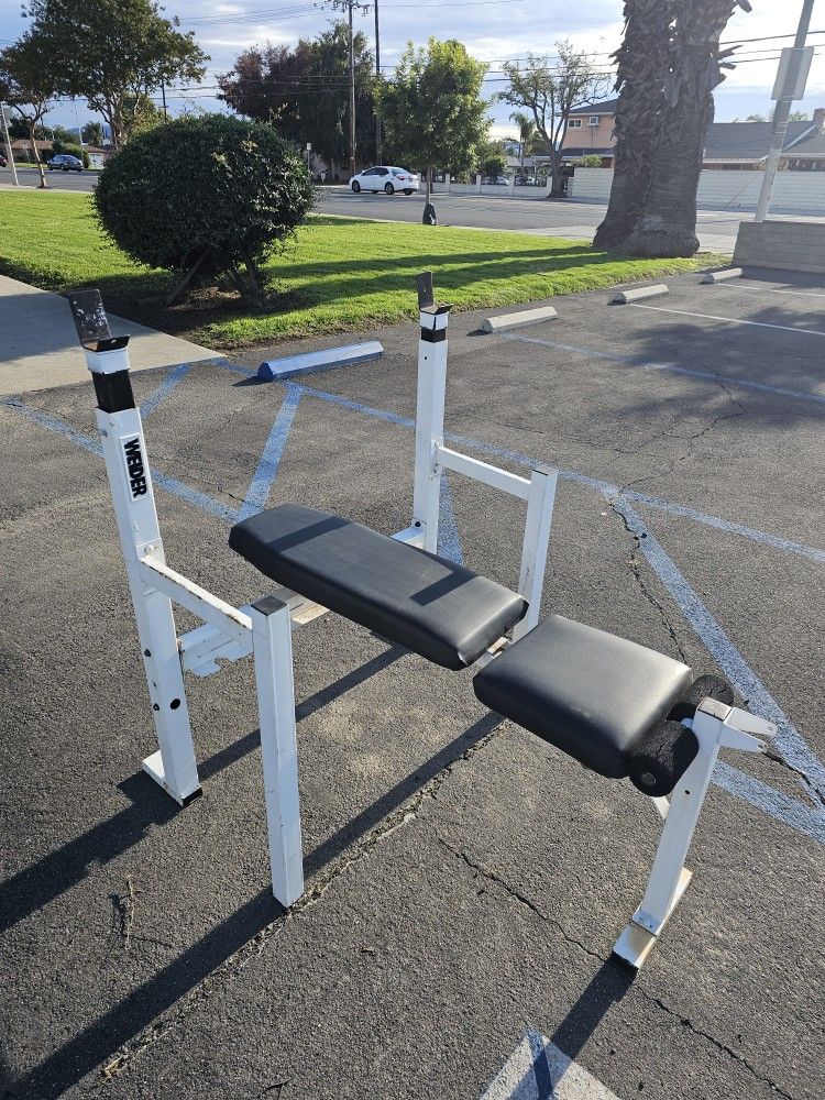 Heavy Duty Weider Weight Lifting Bench 