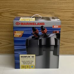 Marineland Magniflow Canister Filter for Aquariums, 160 GPH Up to 30-Gallons