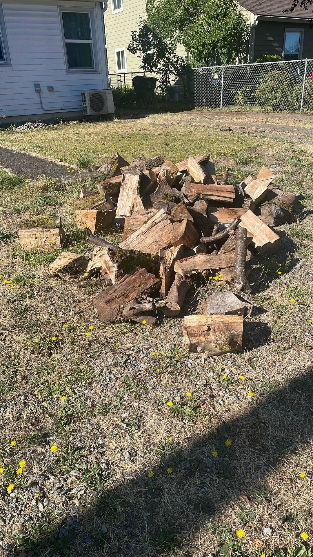 Free Seasoned Fire Wood