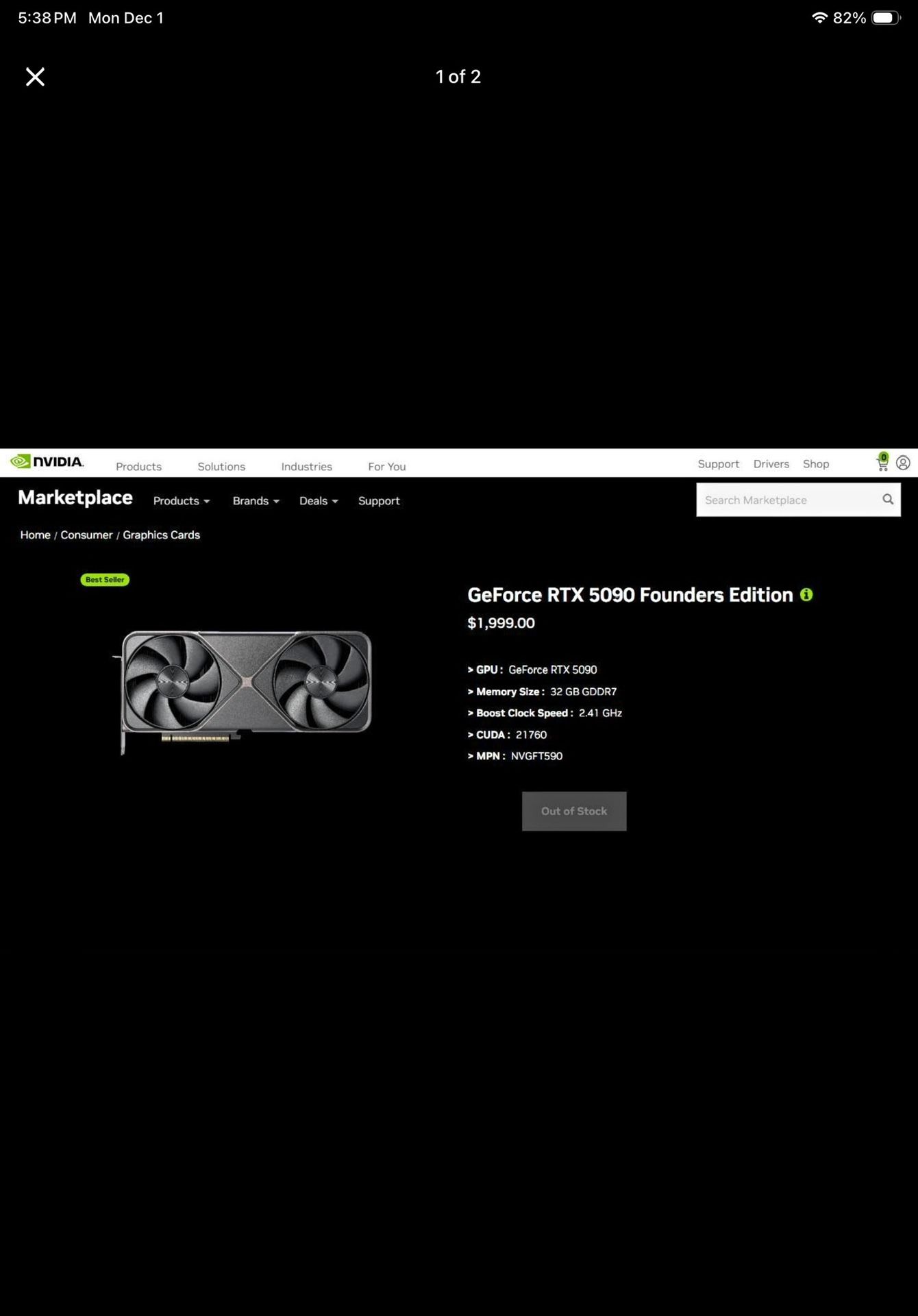 GeForce RTX 5090 Founders Edition